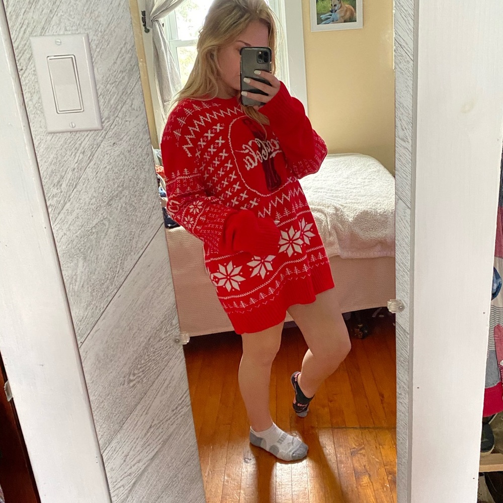 Coca Cola oversized sweater